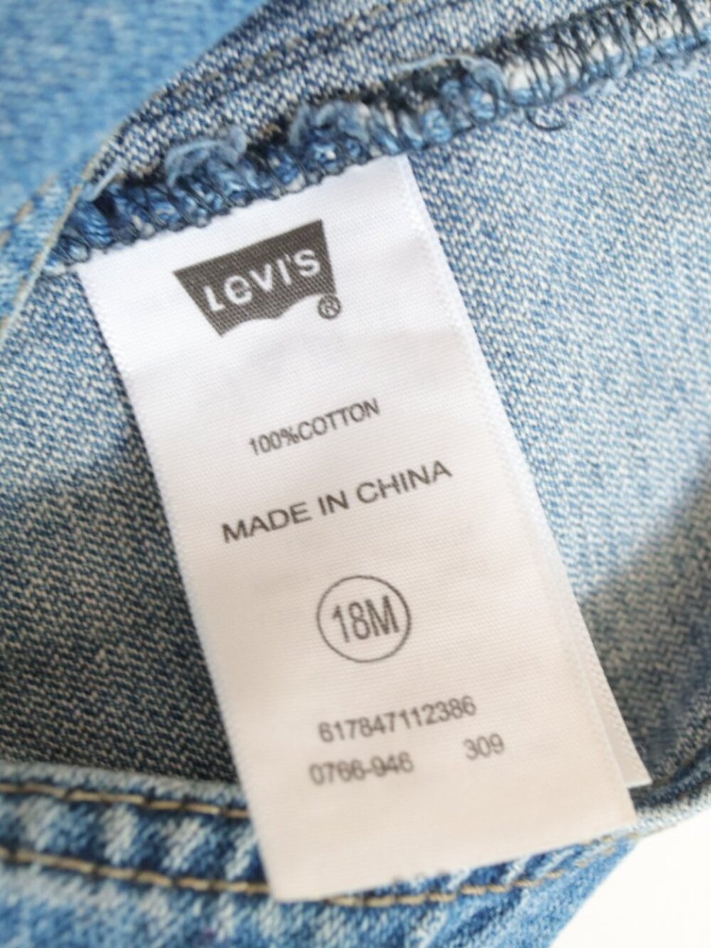 Retro Y2K Levi's Denim Overall / 18-24M - Picture 5 of 5